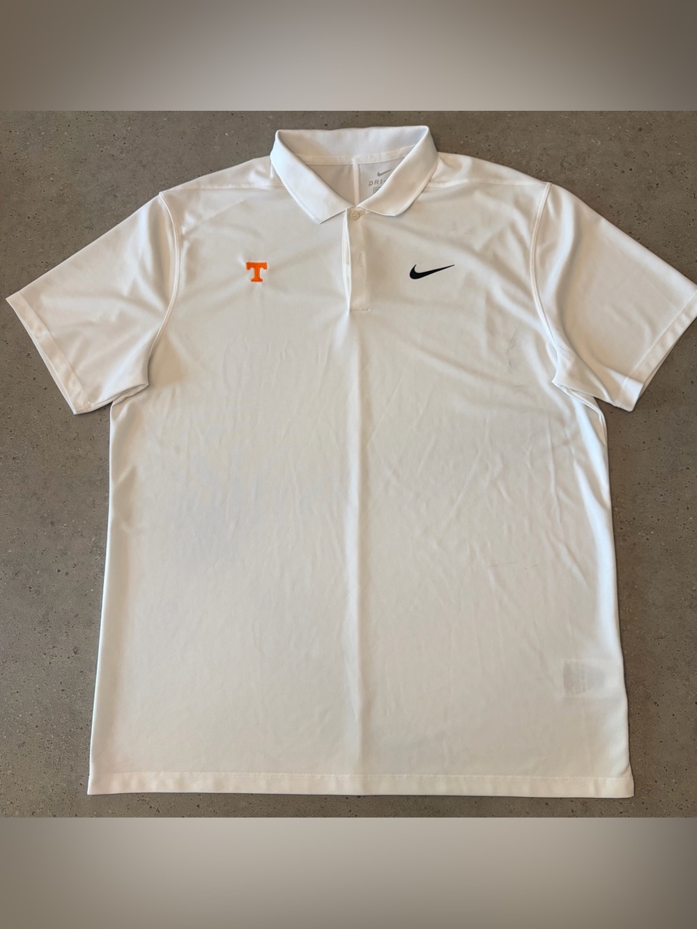 Nike Victory Dri-Fit Men’s White Polo Shirt | University of Tennessee